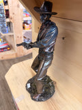 cowboy statue