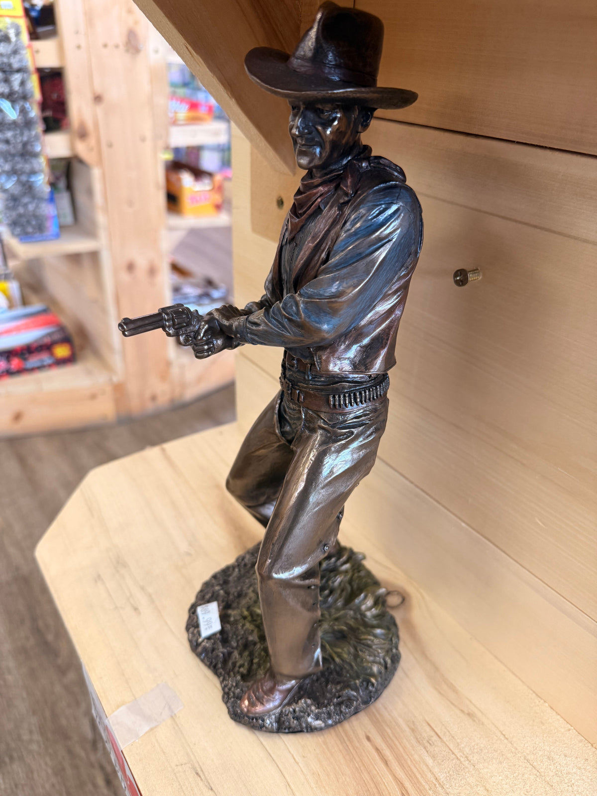 cowboy statue